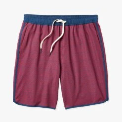 The Anchor | Nautical Red Wavy Geo