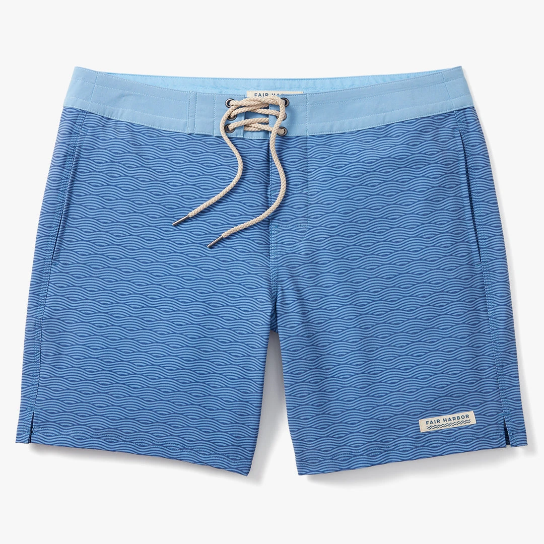 The Nautilus Boardshort | Blue Waves