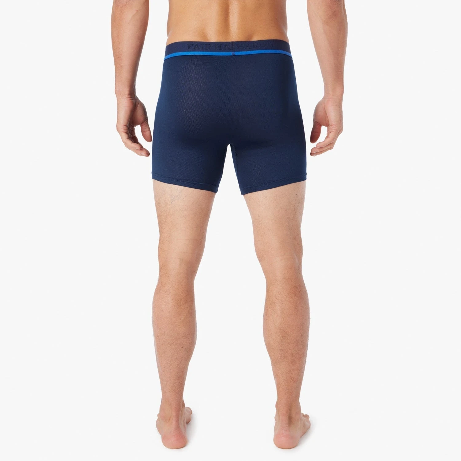 The BreezeKnit Boxer Brief | Navy - Image 3