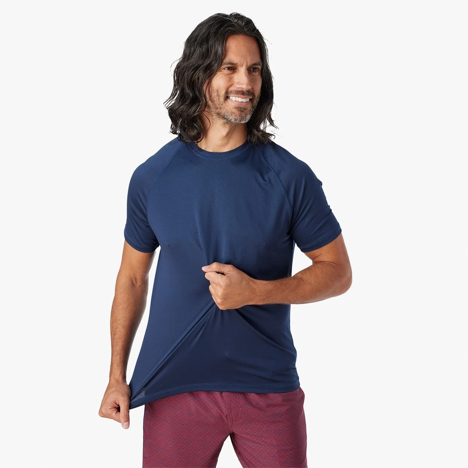 The BreezeKnitâ„¢ Tee | Dark Navy - Image 3