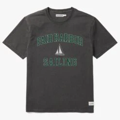 The Saltaire Graphic Tee | Black Sailing Club