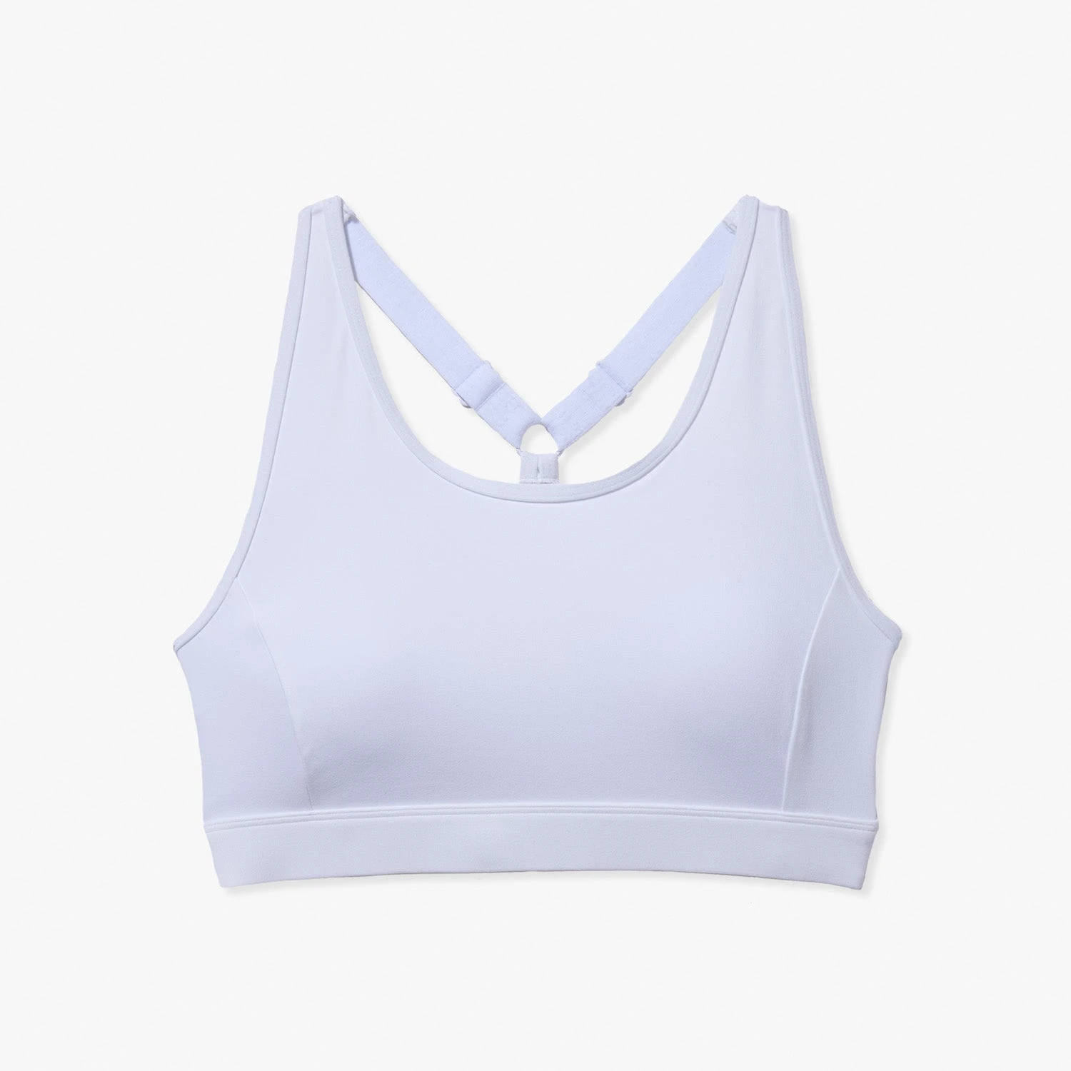 The Corliss Sports Bra | White