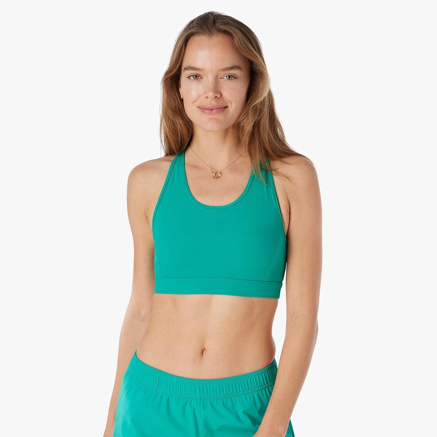 The Corliss Sports Bra | Jade Green - Image 3