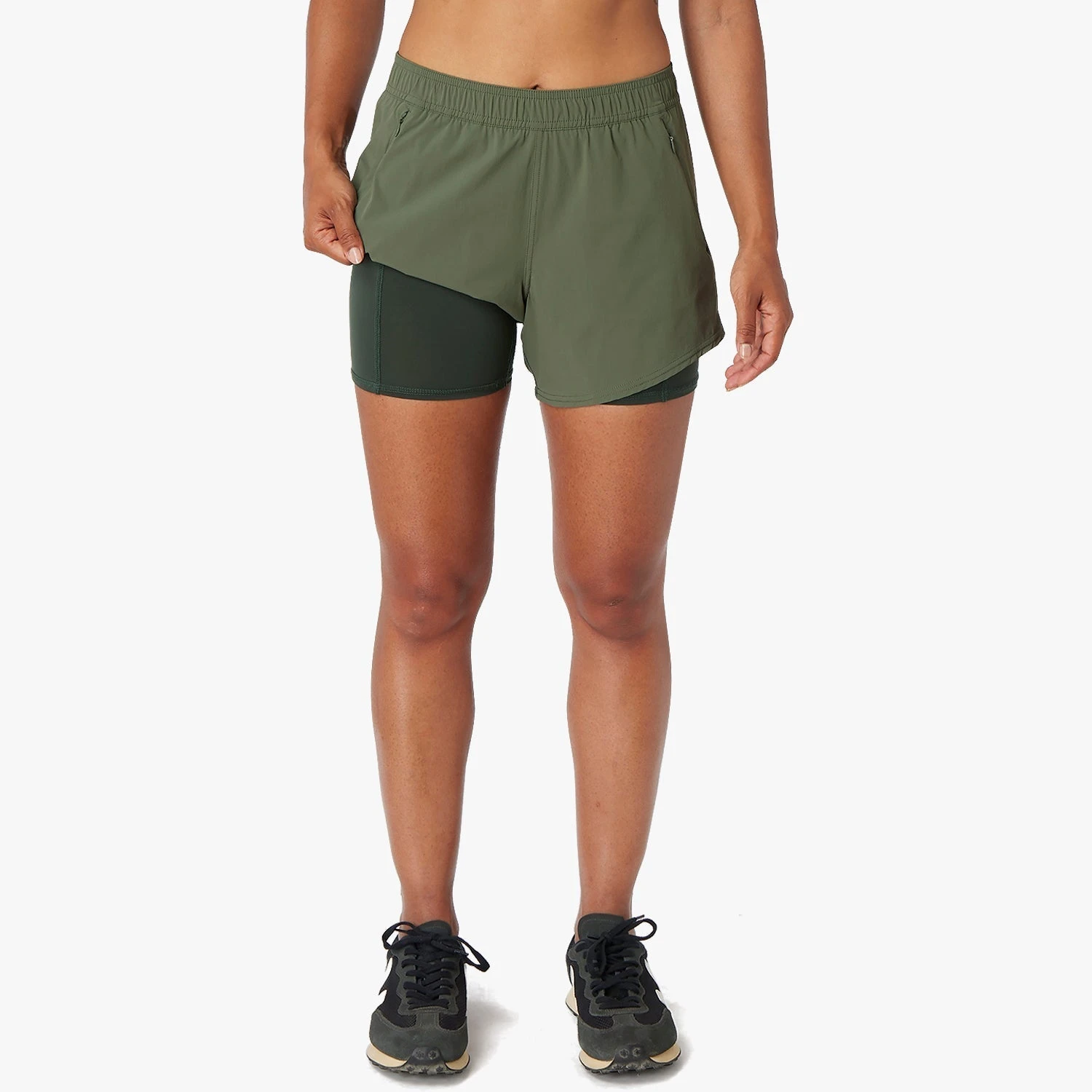 The Corliss Short | Thyme Colorblock - Image 4