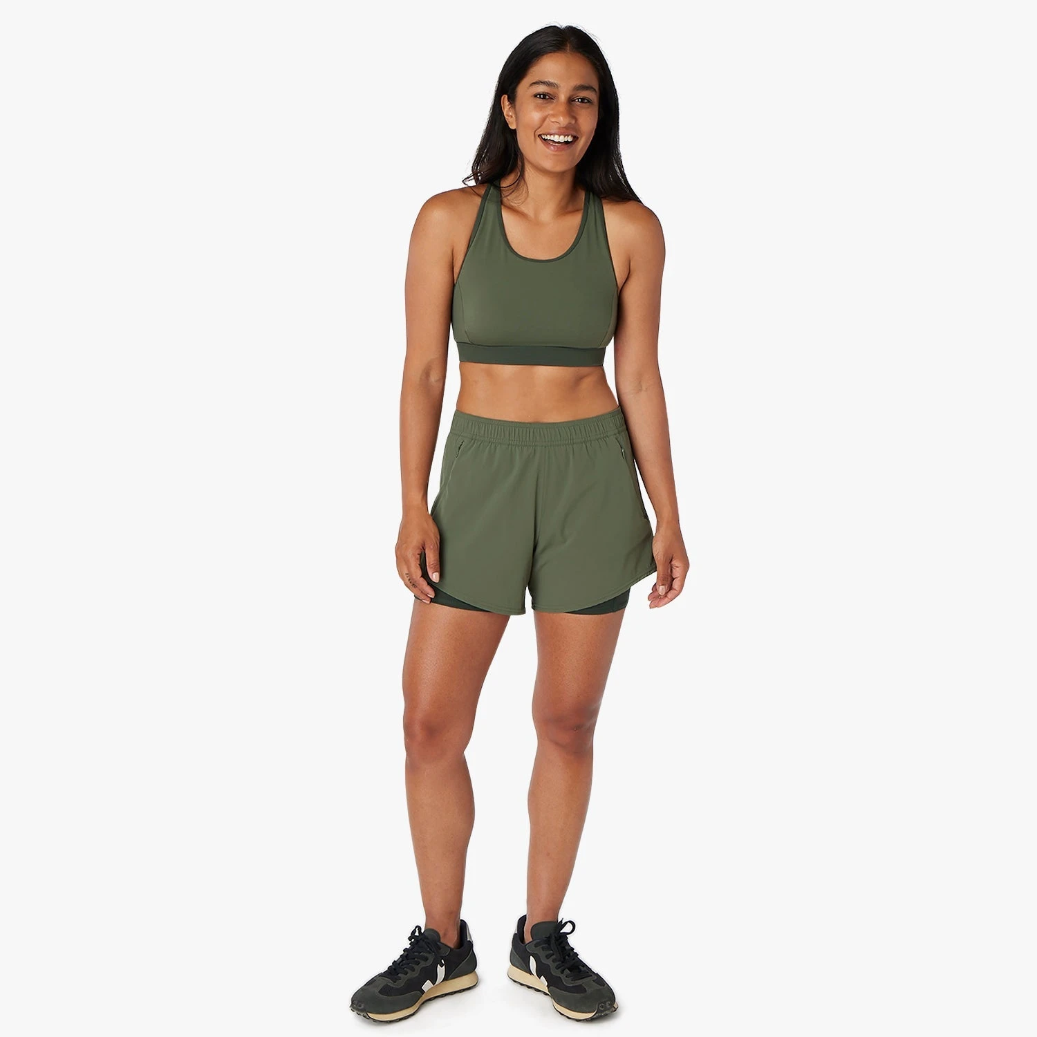 The Corliss Short | Thyme Colorblock - Image 6