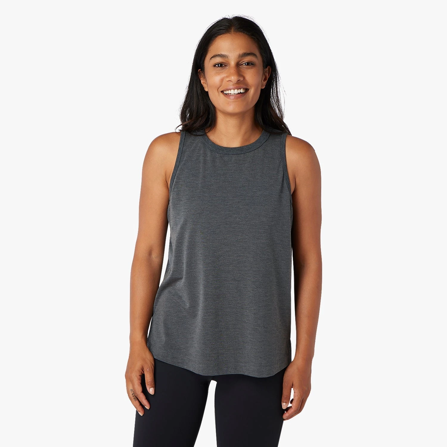 The SeaBreeze Tank Top | Black - Image 2