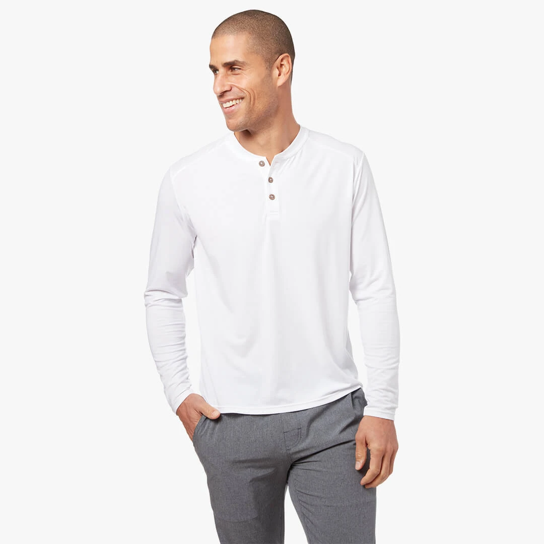 The SeaBreeze Henley | White - Image 3