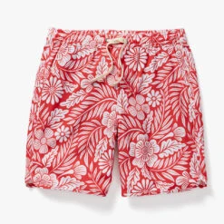 Kids Anchor | Red Hawaiian Floral