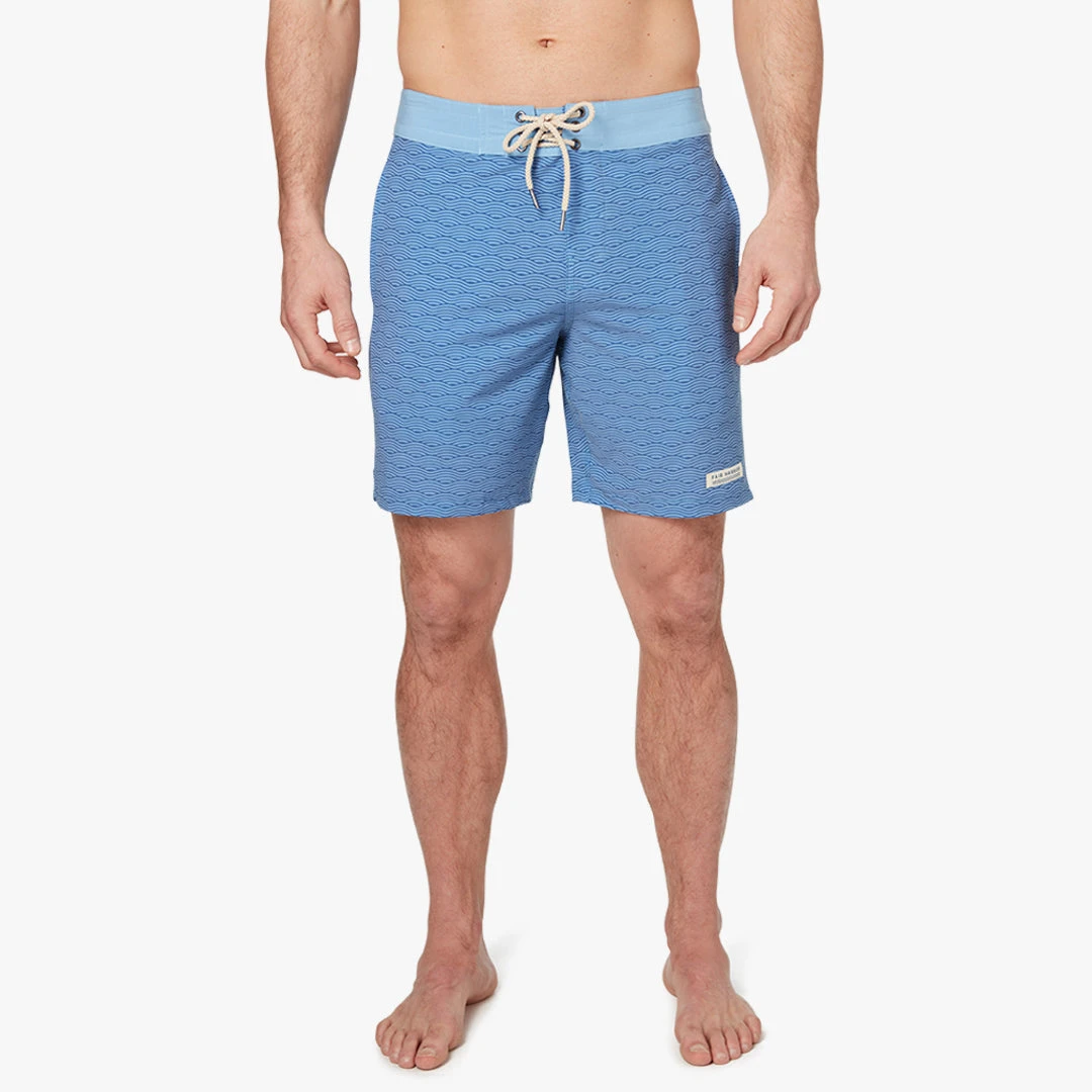 The Nautilus Boardshort | Blue Waves - Image 2