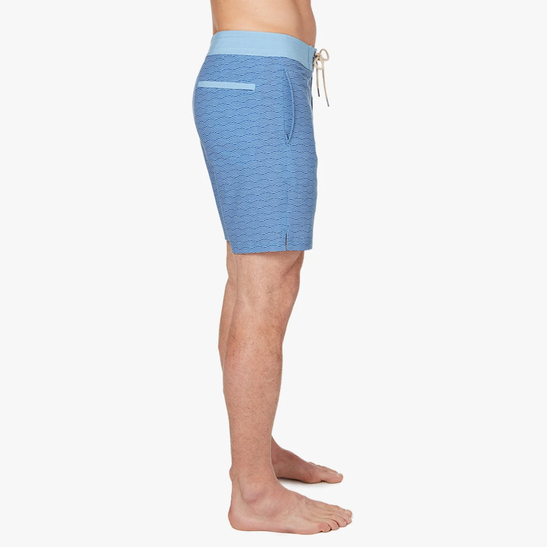 The Nautilus Boardshort | Blue Waves - Image 3