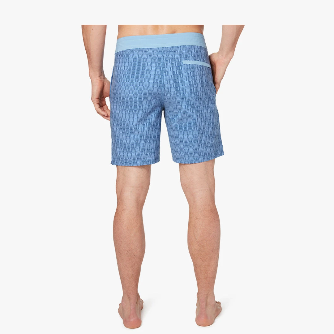 The Nautilus Boardshort | Blue Waves - Image 4
