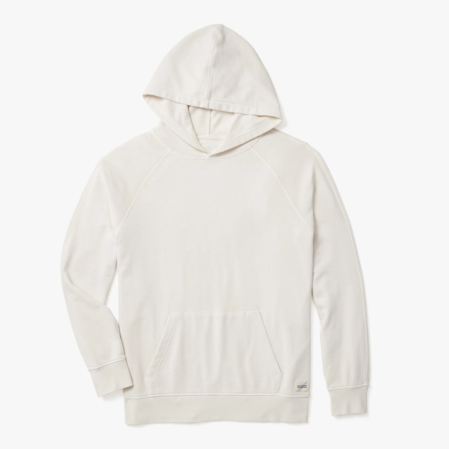 The Vintage-Wash Saltaire Hoodie | Ivory