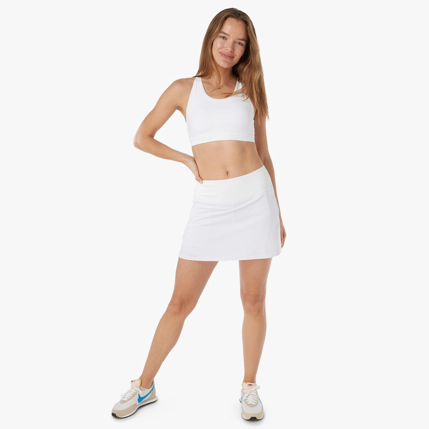 The Corliss Skort | White - Image 11