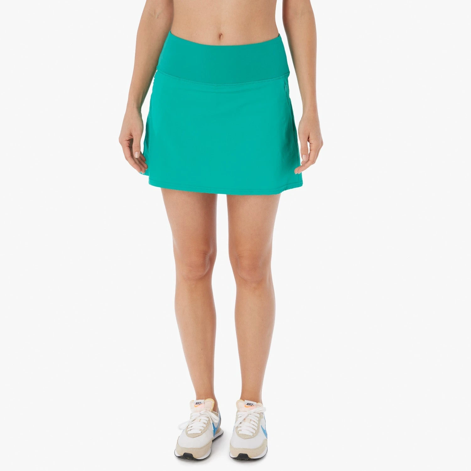 The Corliss Skort | Jade Green - Image 2