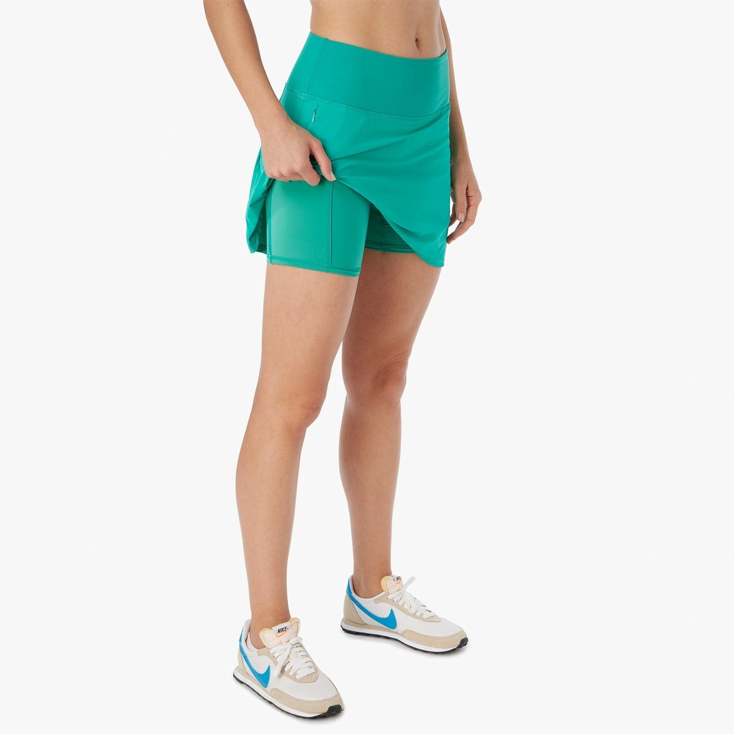 The Corliss Skort | Jade Green - Image 3