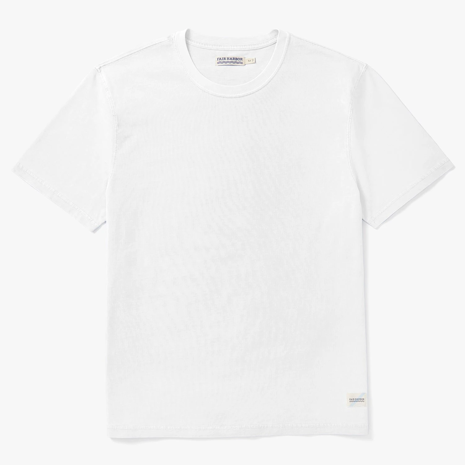 The Saltaire Tee | White