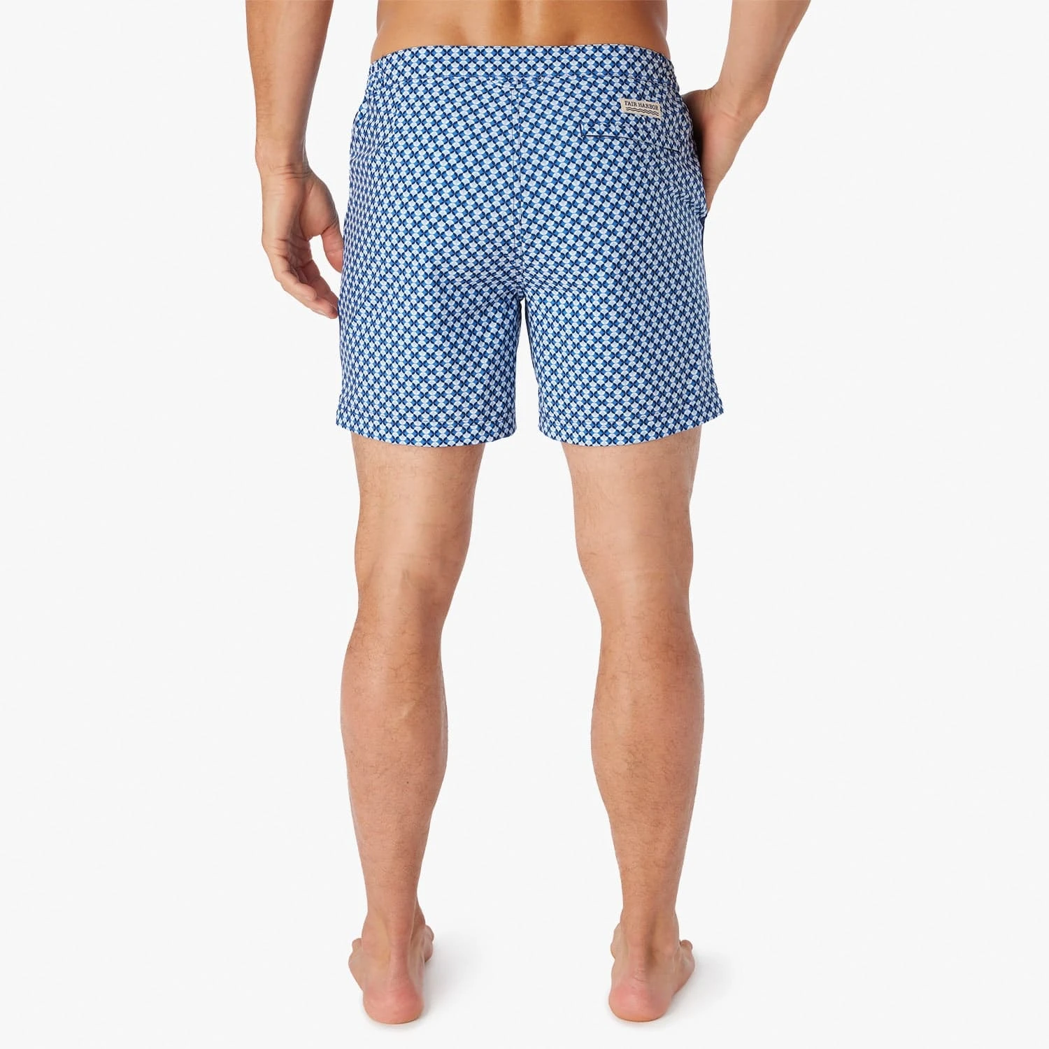 The Sextant Trunk | Sky Blue Retro Flower - Image 6