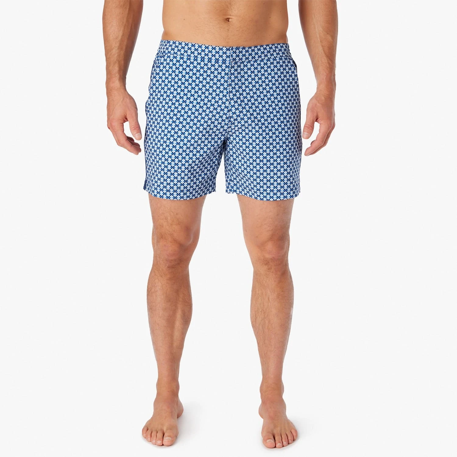 The Sextant Trunk | Sky Blue Retro Flower - Image 7