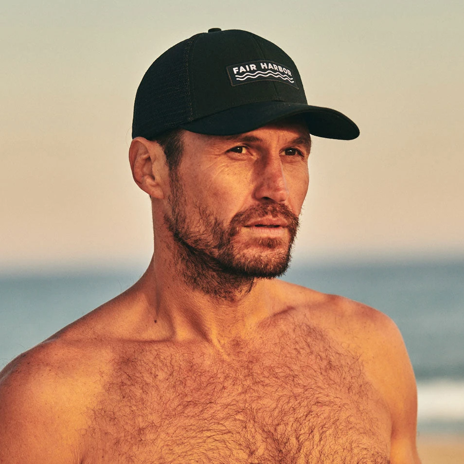 The Maritime Trucker Hat | Black - Image 3