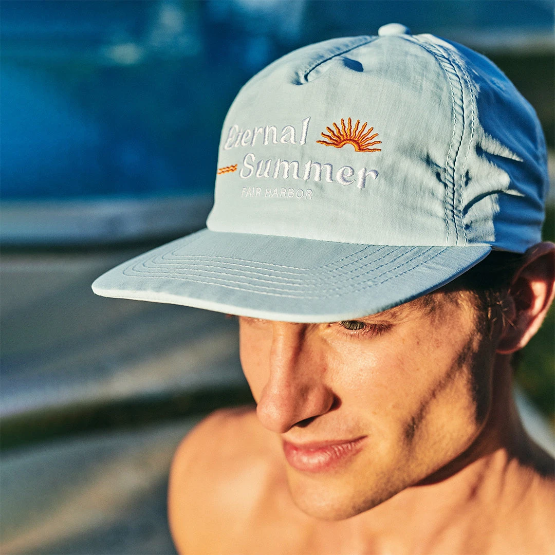 The Shoreline 5-Panel Hat | Cerulean - Image 3
