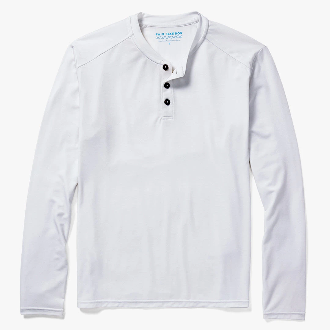 The SeaBreeze Henley | White